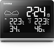 Digital alarm clocks and weather stations