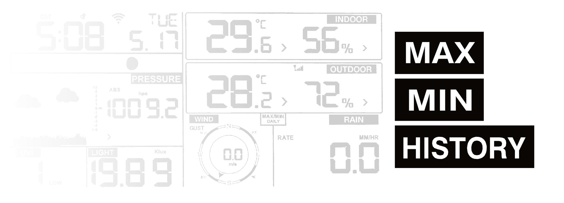 Weather station with memory GARNI 940